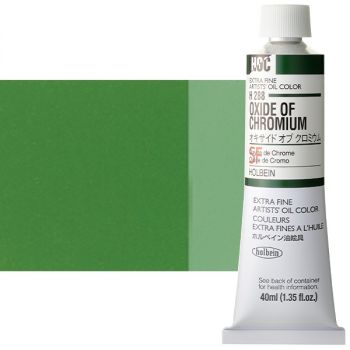 Holbein Extra-Fine Artists' Oil Color 40 ml Tube - Oxide Of Chromium