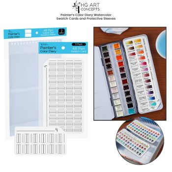 Painter’s Color Diary Watercolor Swatch Cards
