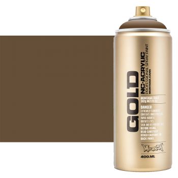 Montana GOLD Acrylic Professional Spray Paint 400 ml - Palish Brown