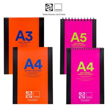 Sketch Book Pad, 4*6 & 5.5*8 & 8.5*11in, Pack Of 3, 80 Sheets Each, 110gsm,  Artist Sketching Drawing Paper Pad, Acid-Free Art Sketch Book Graphite Col