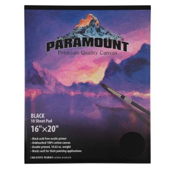 Paramount Black Canvas Pad    