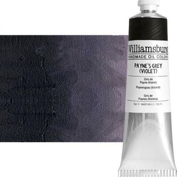 Williamsburg Handmade Oil Paint - Payne's Grey Violet, 150ml Tube