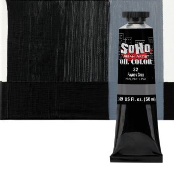 SoHo Artist Oil Color Payne's Grey 50ml Tube