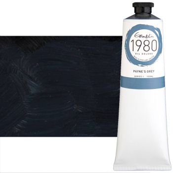 Gamblin 1980 Oil Colors - Payne's Grey, 150ml Tube