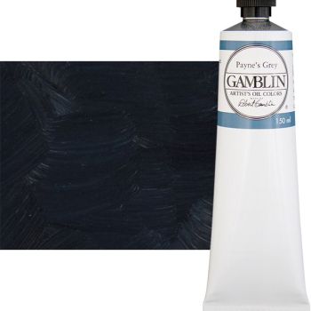 Gamblin Artists Oil - Payne's Grey, 150ml Tube
