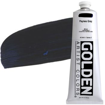 GOLDEN Heavy Body Acrylics - Payne's Grey, 5oz Tube
