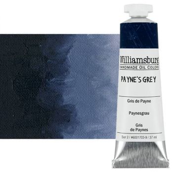 Williamsburg Handmade Oil Paint - Payne's Grey (Traditional), 37ml Tube