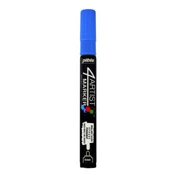 Pebeo 4Artist Marker Dark Blue Broad Bullet Nib 4 mm