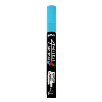 Pebeo 4Artist Marker Light Blue Broad Bullet Nib 4 mm