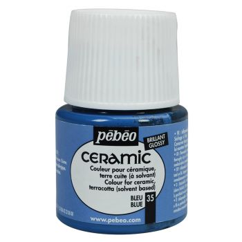 Pebeo Ceramic Color Blue 45 ml