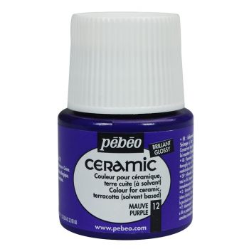 Pebeo Ceramic Color Purple 45 ml