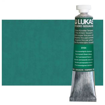 LUKAS Designer's Gouache 20 ml Tube - Permanent Green Deep (Default)
