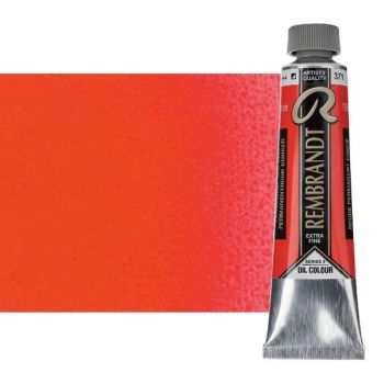 Rembrandt Extra-Fine Artists' Oil - Permanent Red Deep, 40ml Tube