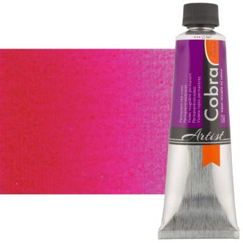 Cobra Water-Mixable Oil Color 150ml Tube - Permanent Red Violet