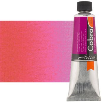 Cobra Water-Mixable Oil Color 150ml Tube - Permanent Red Violet Light