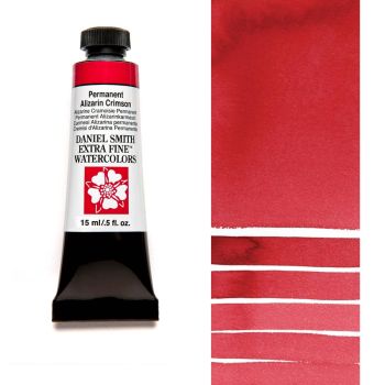 Daniel Smith Extra Fine Watercolors - Permanent Alizarin Crimson, 15 ml Tube
