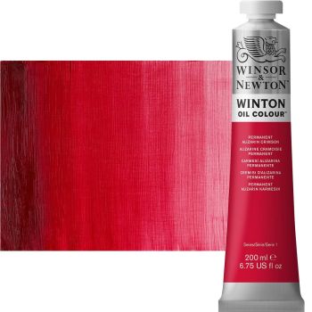Winton Oil Color 200ml Tube - Permanent Alizarin Crimson