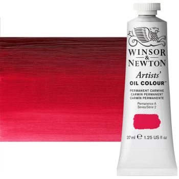 Winsor & Newton Artists' Oil Color 37 ml Tube - Permanent Carmine
