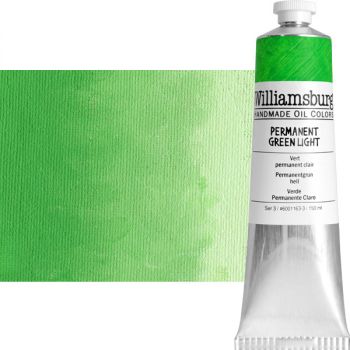 Williamsburg Handmade Oil Paint 150 ml - Permanent Green Light