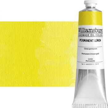 Williamsburg Handmade Oil Paint 150 ml - Permanent Lemon