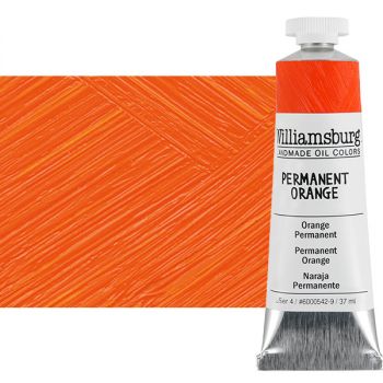 Williamsburg Handmade Oil Paint 37 ml - Permanent Orange