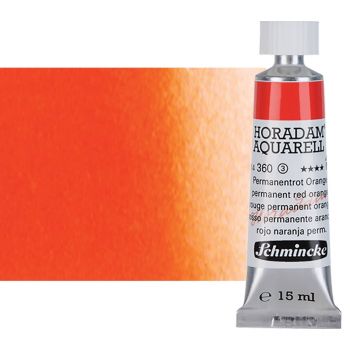 Schmincke Horadam Watercolor Permanent Red Orange, 15ml 