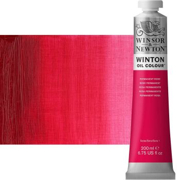 Winton Oil Color 200ml Tube - Permanent Rose