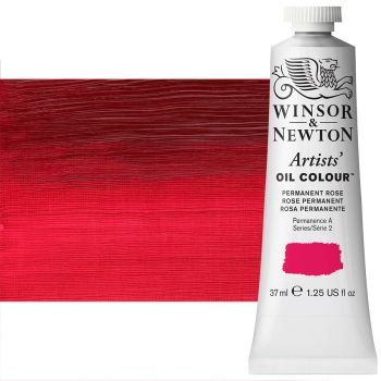 Winsor & Newton Artists' Oil Color 37 ml Tube - Permanent Rose