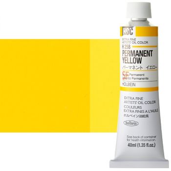 Holbein Extra-Fine Artists' Oil Color 40 ml Tube - Permanent Yellow 