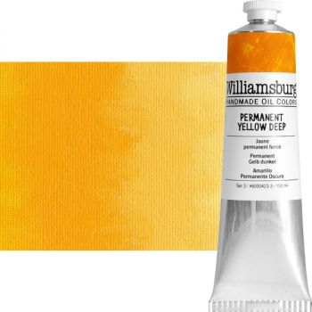 Williamsburg Handmade Oil Paint 150 ml - Permanent Yellow Deep