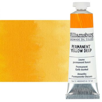Williamsburg Handmade Oil Paint 37 ml - Permanent Yellow Deep
