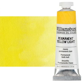Williamsburg Handmade Oil Paint 37 ml - Permanent Yellow Light 