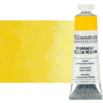 Williamsburg Handmade Oil Paint 37 ml - Permanent Yellow Medium