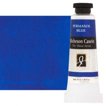 Shiva Signa-Sein Casein Color 37 ml Tube - Permasol Blue