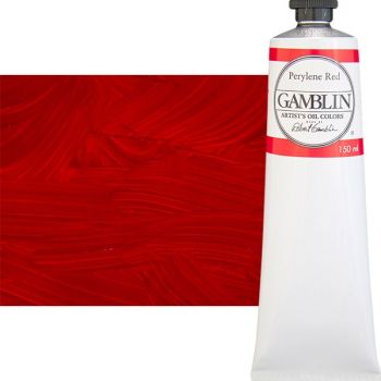 Gamblin Artist's Oil Color 150 ml Tube - Perylene Red