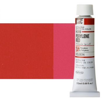 Holbein Extra-Fine Artists' Oil Color 20 ml Tube - Perylene Red