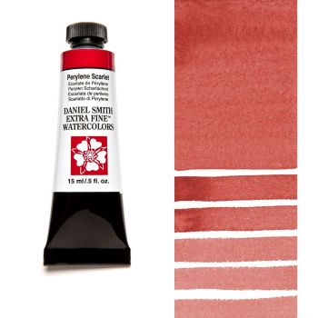 Daniel Smith Extra Fine Watercolors - Perylene Scarlet, 15 ml Tube
