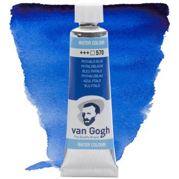 Van Gogh Watercolor 10ml - Phthalo Blue