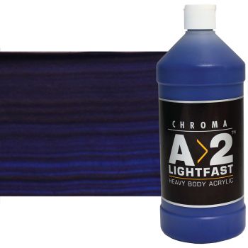 Chroma A>2 Student Artists Acrylics Pthalo Blue 1 liter