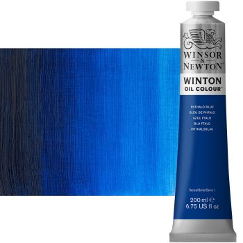 Winton Oil Color 200ml Tube - Phthalo Blue
