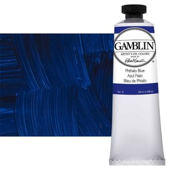 Gamblin Artist's Oil Color 37 ml Tube - Phthalo Blue
