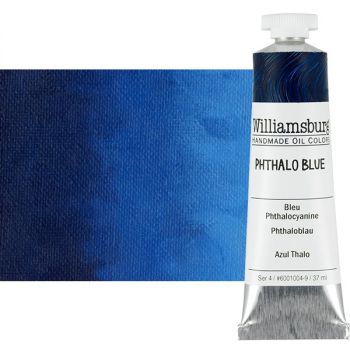 Williamsburg Oil Color, Phthalo Blue, 37ml Tube