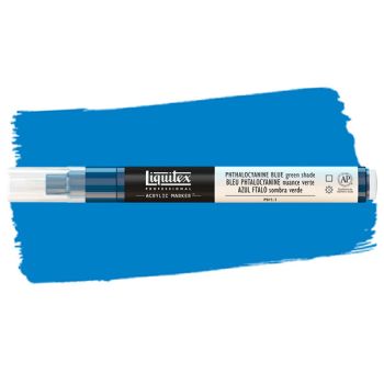 Liquitex Professional Paint Marker Fine (2mm) - Phthalo Blue (Green Shade)