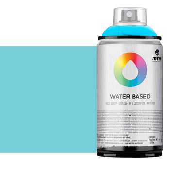 Montana Water Based Spray 300 ml Phthalo Blue Light