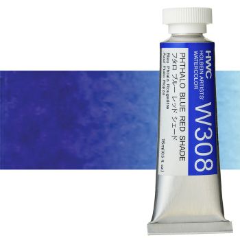 Holbein Artists' Watercolor - Phthalo Blue Red Shade, 15ml
