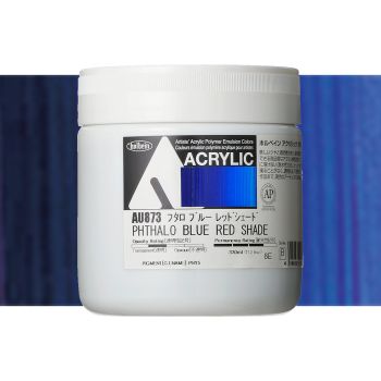 Holbein Heavy Body Acrylic 330ml Phthalo Blue Red Shade