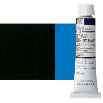 Holbein Extra-Fine Artists' Oil Color 20 ml Tube - Phthalo Blue Red Shade