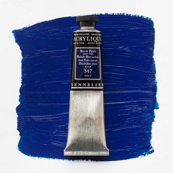 Sennelier Extra-Fine Artist Acrylic 60 ml Tube - Phthalo Blue (Red Shade)