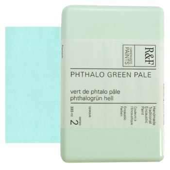 R&F Encaustic Paint 333Ml Phthalo Green Pale