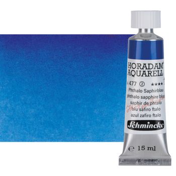 Schmincke Horadam Watercolor Phthalo Sapphire Blue, 15ml